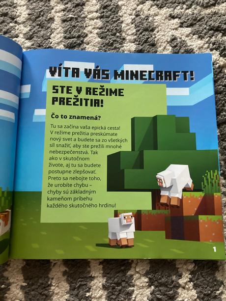 Minecraft album dobrodružstvá na každý deň, 