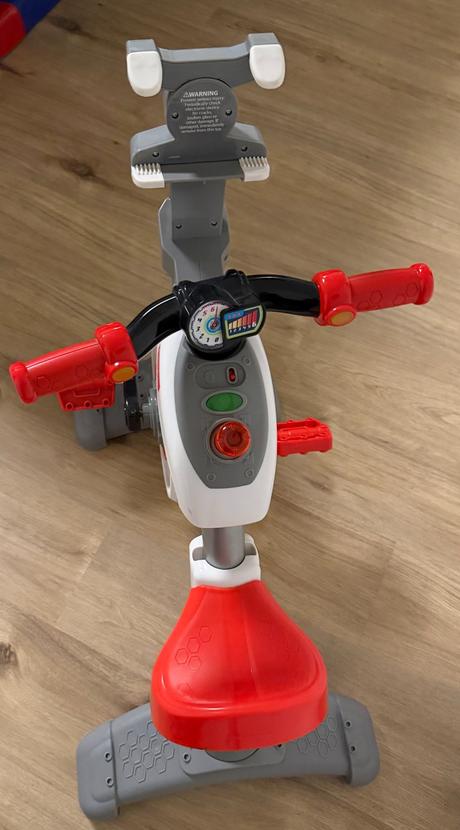 Inteligentný stacionárny bicykel fisher-price thin, 