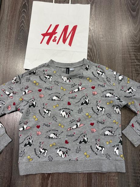 H&m peckova mikina velkost s, h&m,s