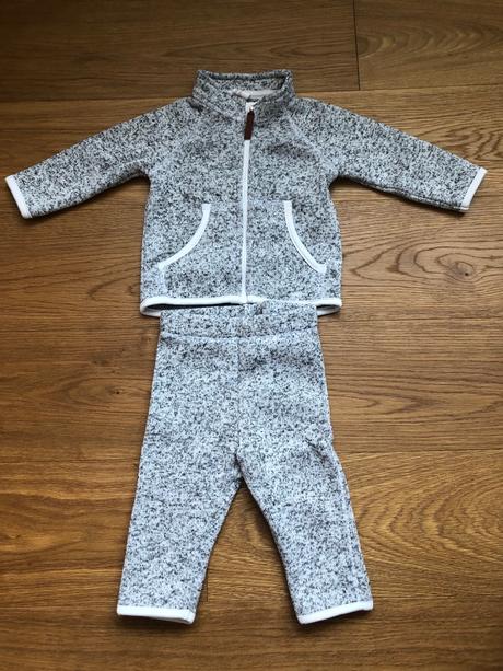 Detsky set flisovy, h&m,68