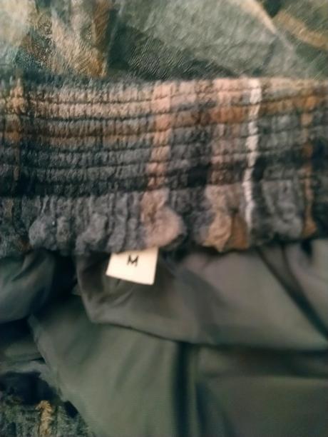 Dámska sukňa s károvaným vzorom, select, m, m