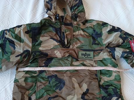 Alpha industries hpo anorak camo s, s