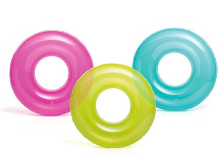 Nafukovacie koleso transparent 76cm,