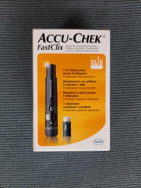 Accu-check fastclix odberové pero (roche), 