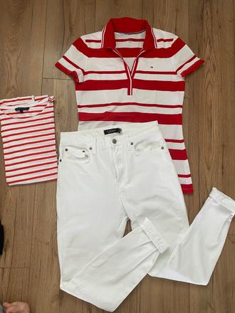 Damske polo tricko tommy hilfiger, tommy hilfiger,m