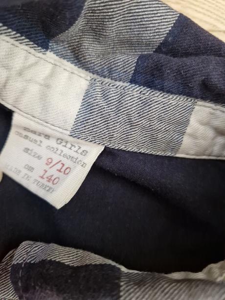 Zara kosela bluzka 140 modra, zara,140