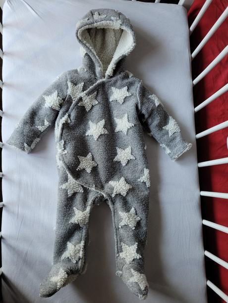 Overal teplučký mäkký, úplne nový, 68