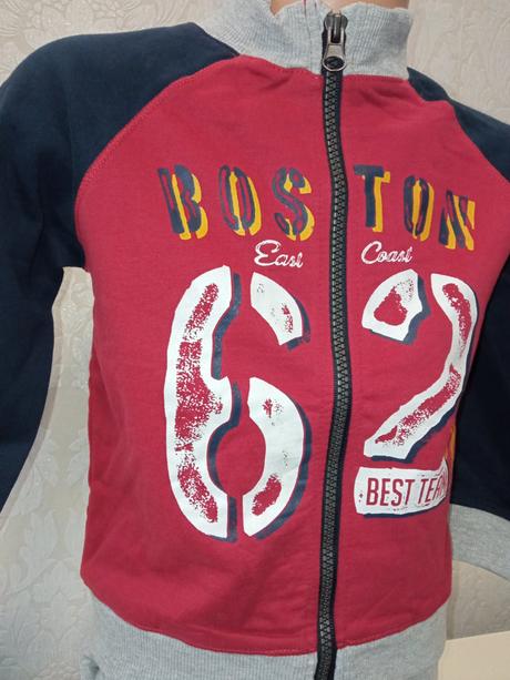 Chlapčenská mikina s potlačou (24-30 mes.), fagottino,92