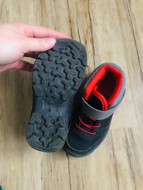 Turistické detské topánky, quechua,28