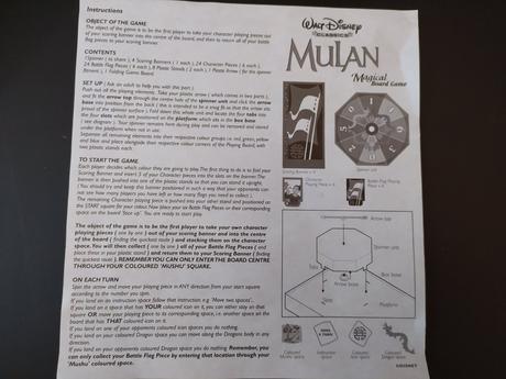 Mulan spolocenska hra,