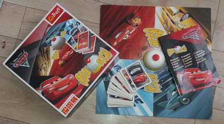 Stolná hra boom boom cars,