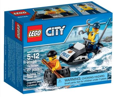Lego city 60126 tire escape, 