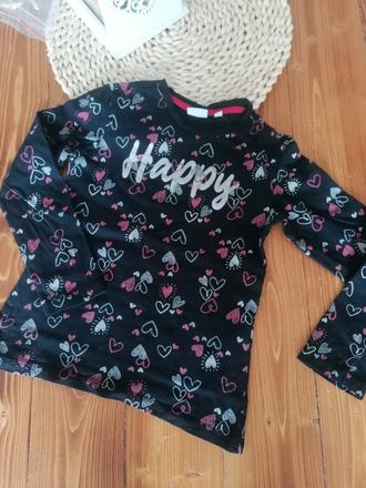 Tričko s napisom 128, zara,128