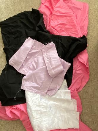 Predám zvyšky látok,