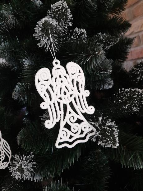 Vianočná dekorácia anjel,