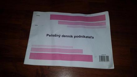 Peňažný denník podnikateľa,