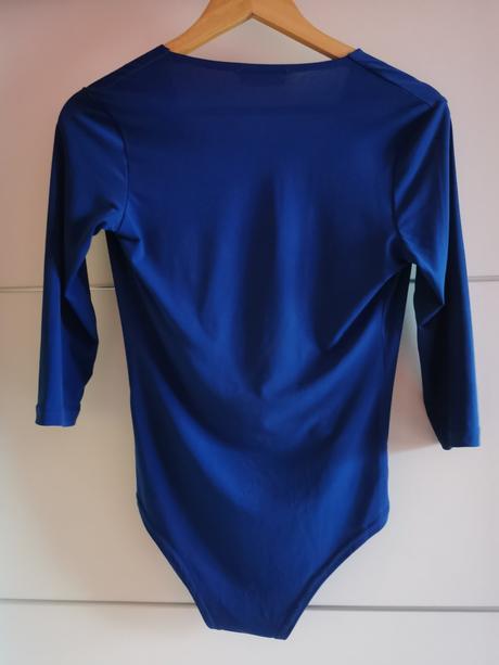 Dámske body kráľovsky modrá farba, m