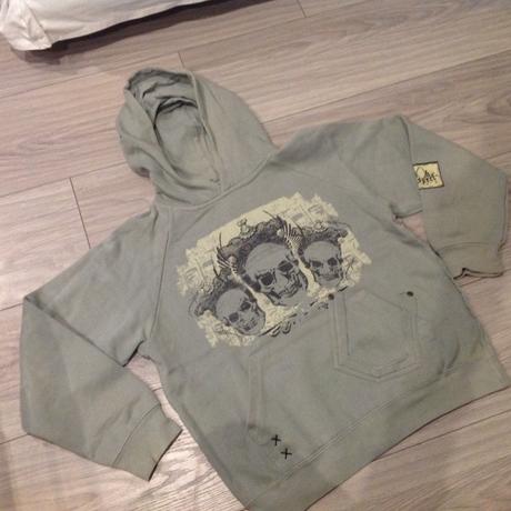 Kapucnova mikina s lepkou, rebel,128