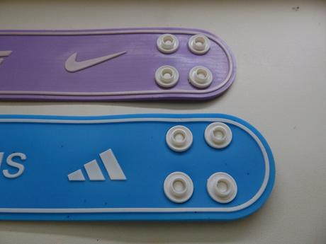 Plastové športové náramky sada- 2 ks, m