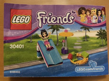 Lego friends - emina šmýkalka - komplet,