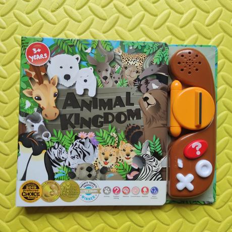 Interaktívna kniha animal kingdom,