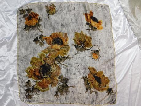 Kvalitná luxusna hodvabna elegantná šatka, l