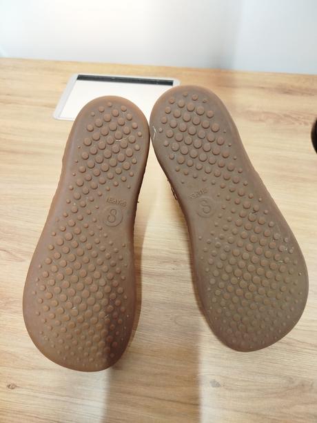 Shapen barefoot členkové čižmy divine brown, 38