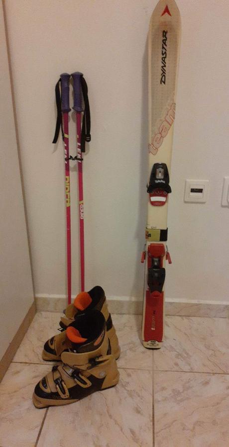 Lyže 110cm lyžiarky 22,5, dynastar,100-109 cm