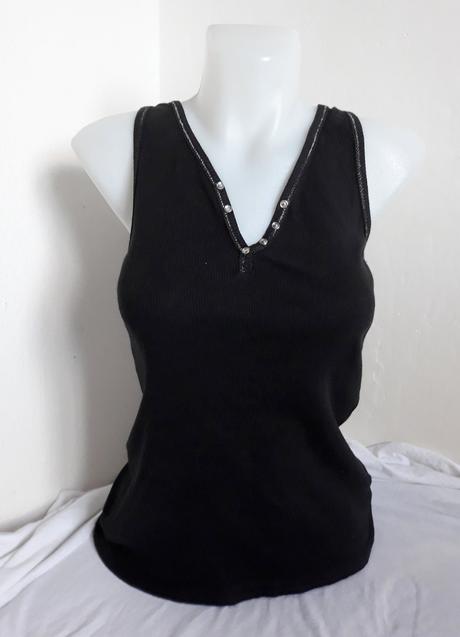 Rebrované tielko, s