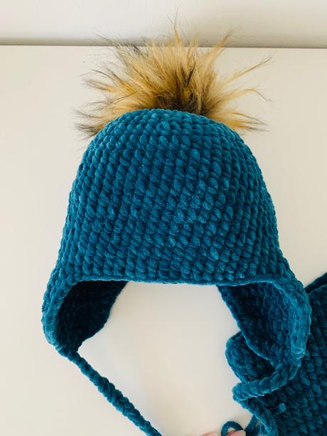 Set čiapka a nákrčník, 80 / 86 / 92