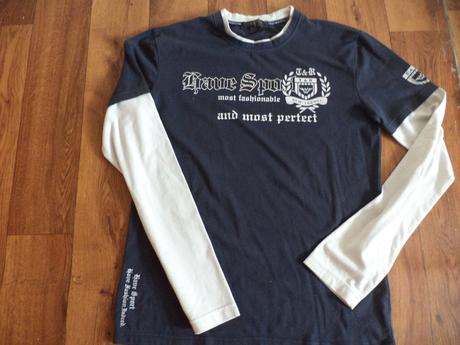 Chlapčenske tričko s dlhym rukavom xl, 164