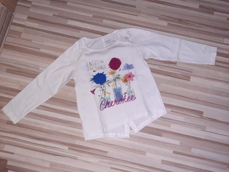 Tričko s 3d kvetinkami, cherokee,104