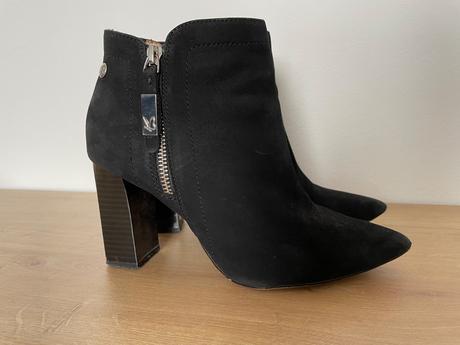 Kožené kotníčky zn. caprice, 37