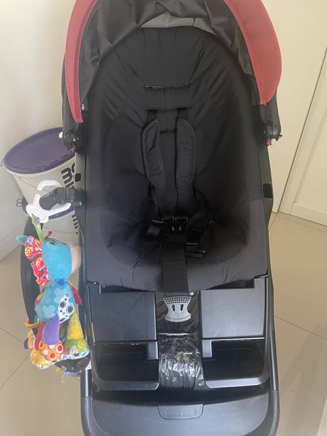 Stokke trailz terrain all black 2 kombinacia, stokke,stokke trailz terrain
