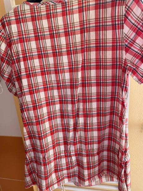 Letná káro blúzka v.42/44, 42
