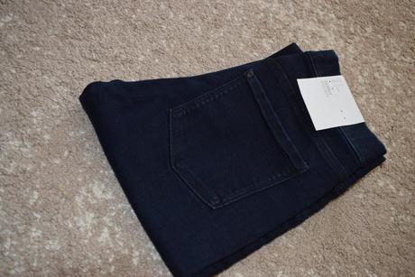 Nové elastické rifle skinny, h&m,34
