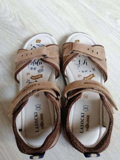 Kožené sandále zn. lasocki, lasocki,36