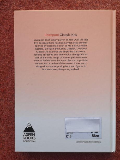 Kniha liverpool história futbalové dresy, 
