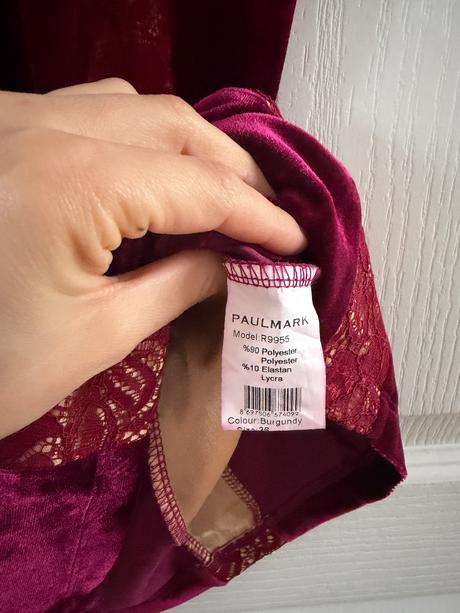 Bordové koktejlové šaty, m