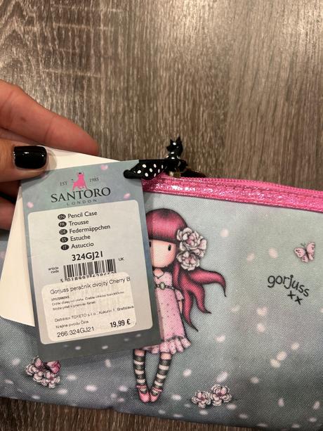 Santoro novy dvojity peracnik cherry,