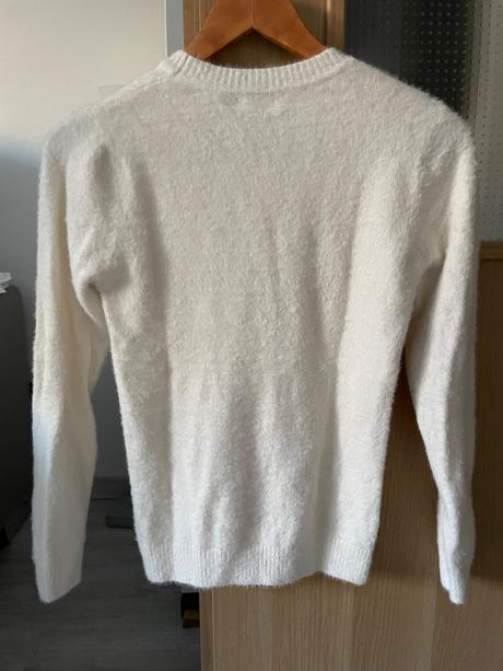 Sveter biely, m