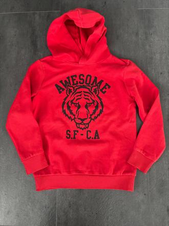 Cervena chlapcenska mikina, basics,134