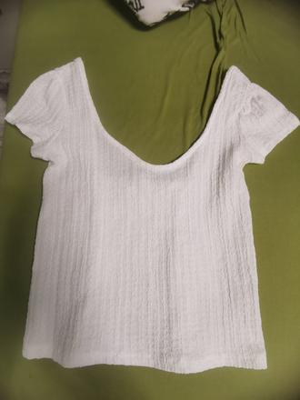 Tričko biele koton, l