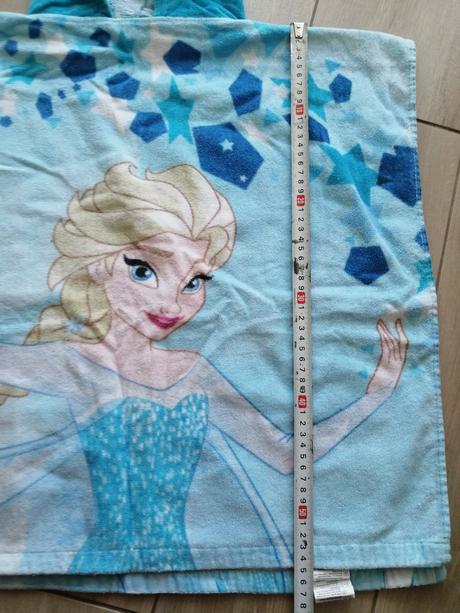 Uterák pončo elsa anna frozen,