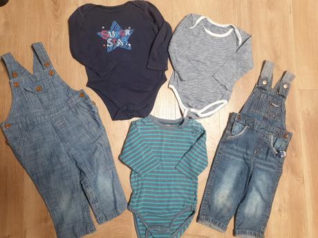 3xchlapcenske body+2x rifle na traky cena spolu, 68–80