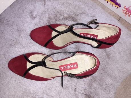 Tanečné topánky celokoža paoul originál, 37