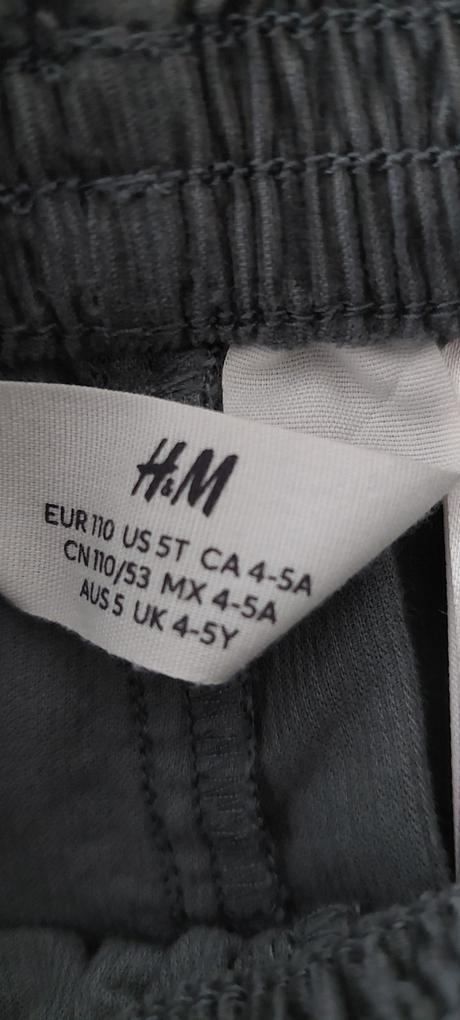 H&m menčestráky/menžestráky, h&m,116