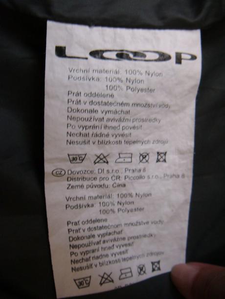 Prechodná vetrovka xxl, loap,xxl