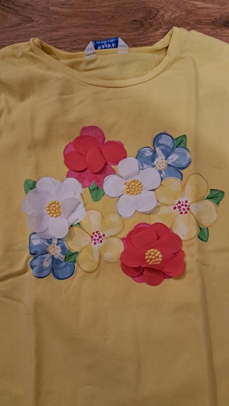 Tričko s kvietkami, mayoral,128