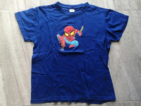 Tričko spiderman,v134-140,9-10r., 134